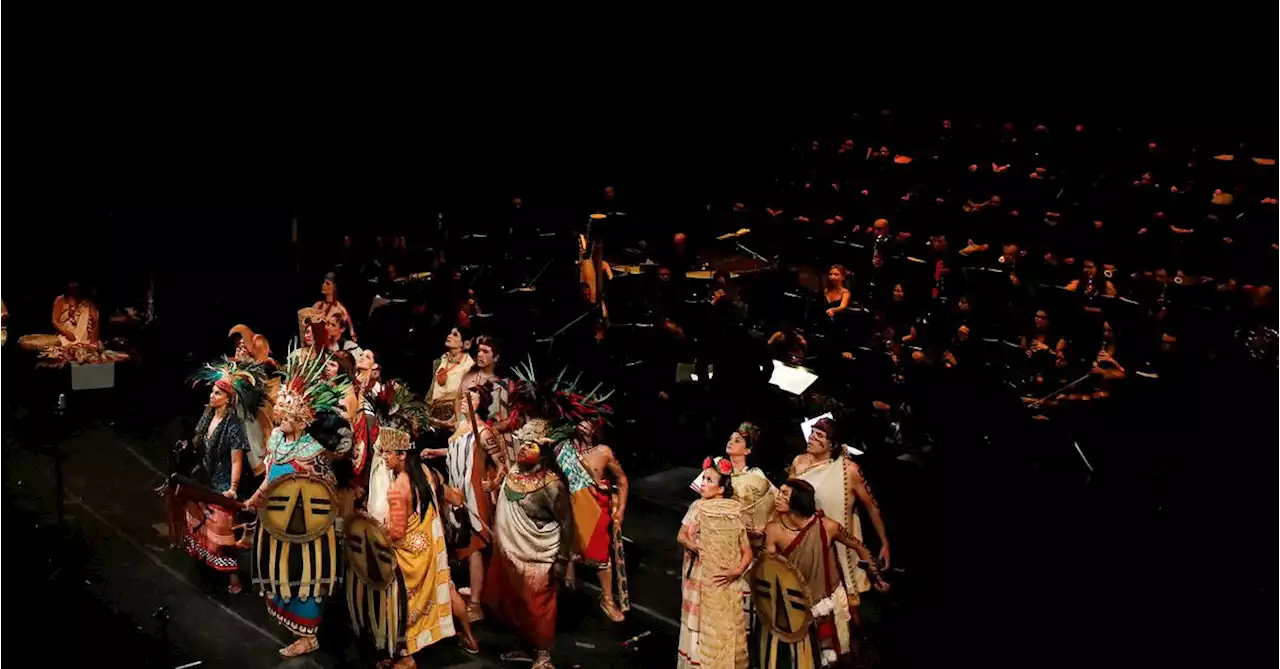 In Mexico, tale of iconic king dazzles in Aztec opera