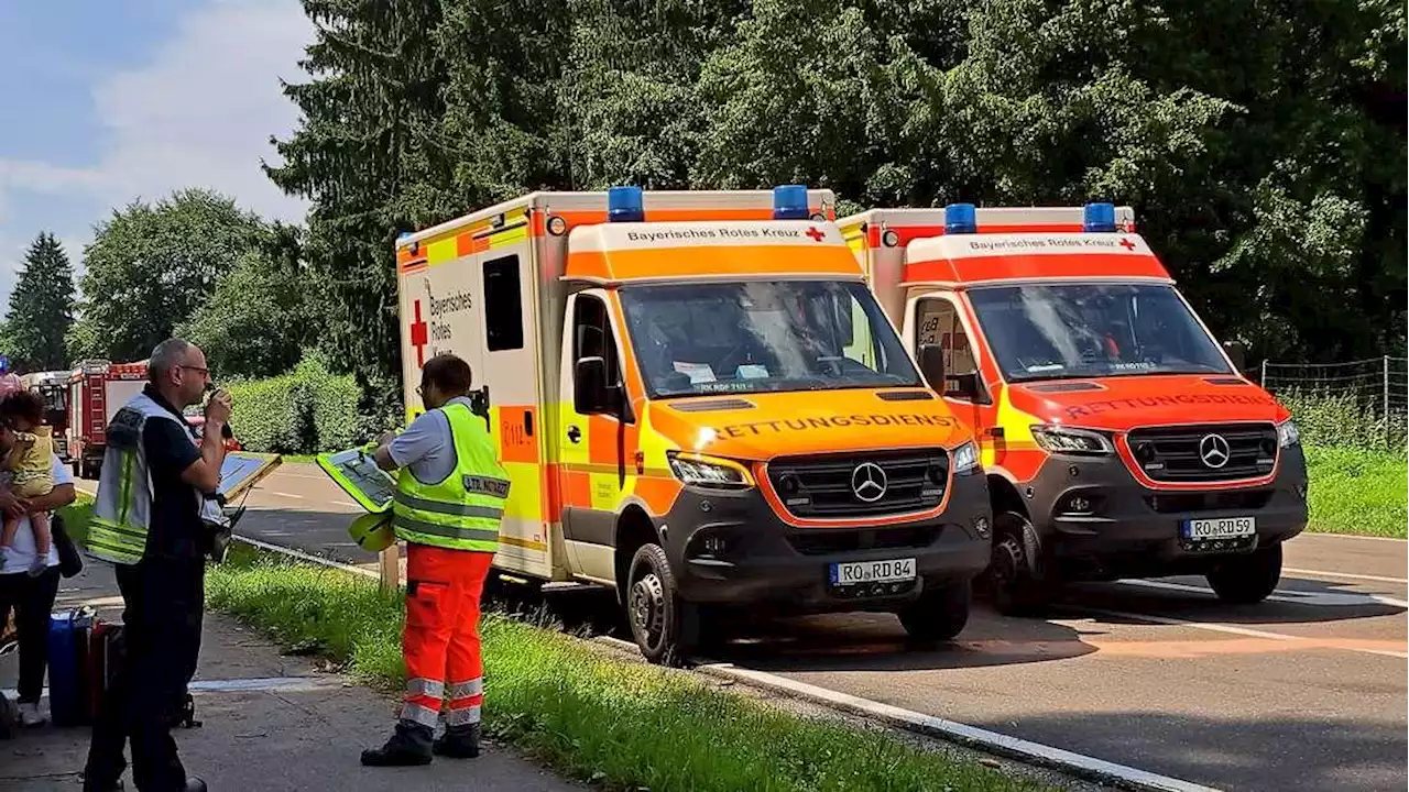 Rohrdorf: Schwerer Unfall an der Autobahnausfahrt Achenmühle