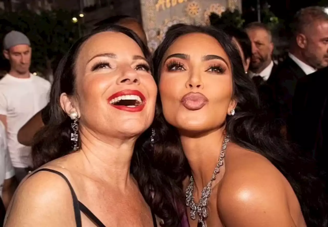 Fran Drescher reageert na kritiek op selfie met Kim Kardashian