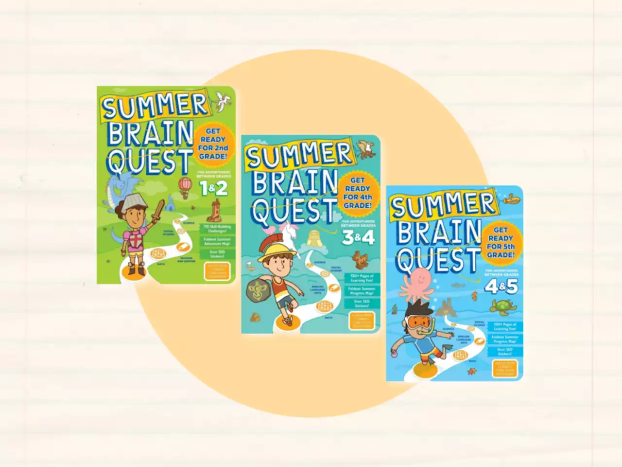 Get Your Kid's Brain Back-to-School Ready With This Fun, Bestselling Workbook Series