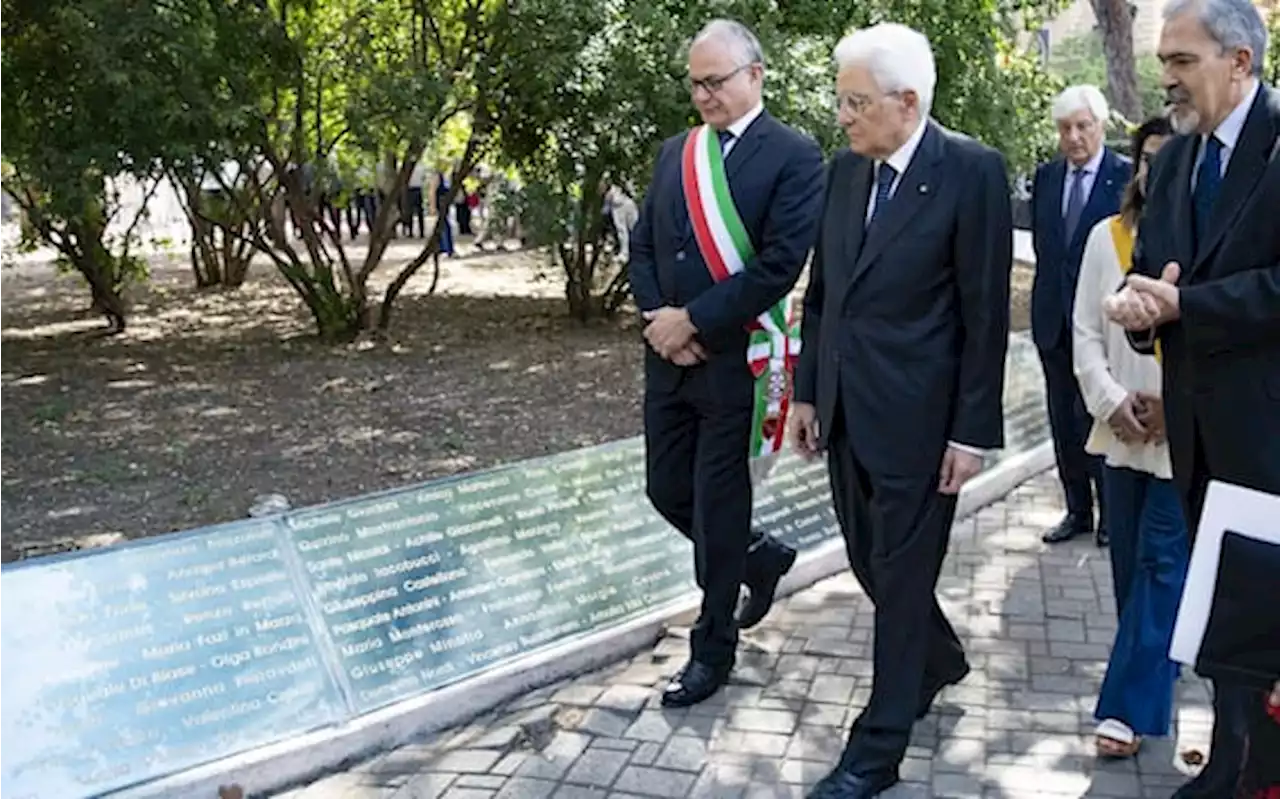 Roma, Mattarella a San Lorenzo per gli 80 anni dal bombardamento