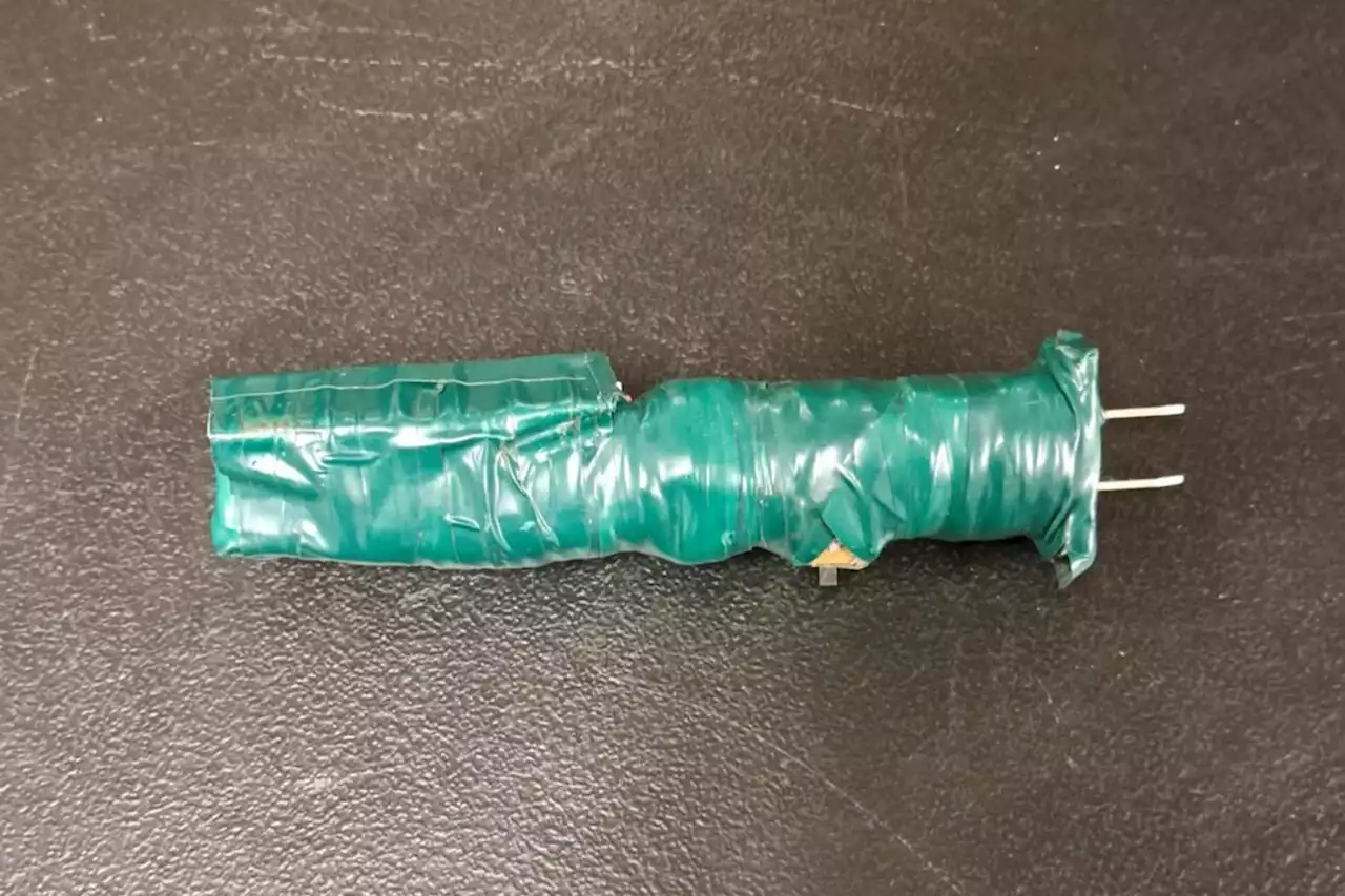 Police seize homemade taser, suspected fentanyl on Albert Street