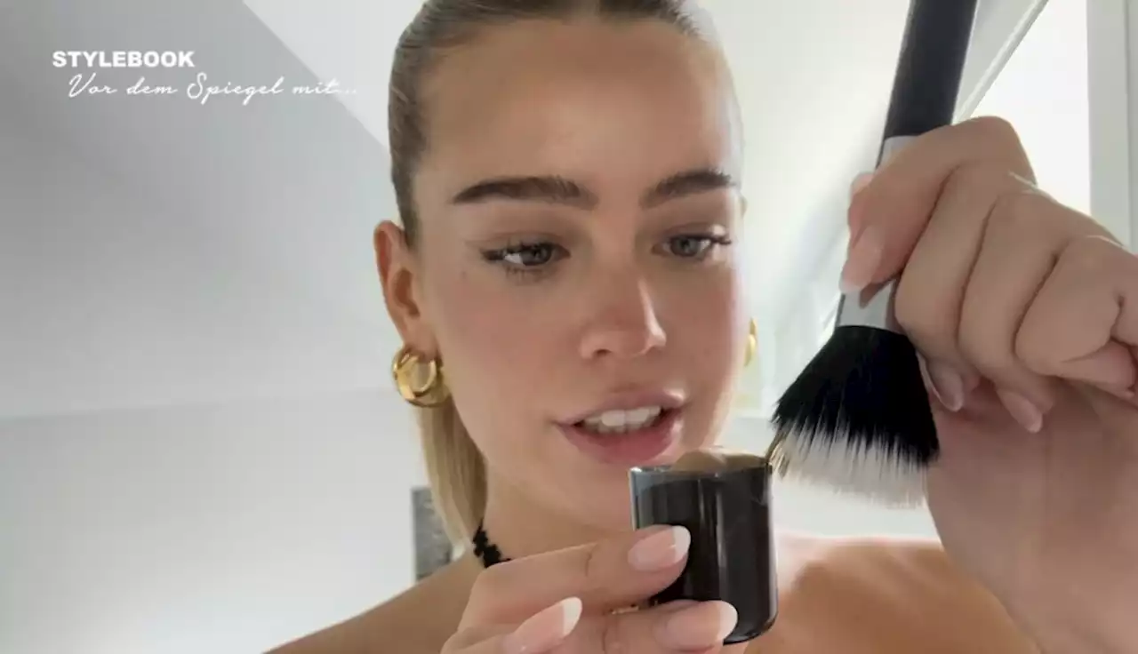 TikTok-Star Millane zeigt Fake Freckles mit Selbstbräuner