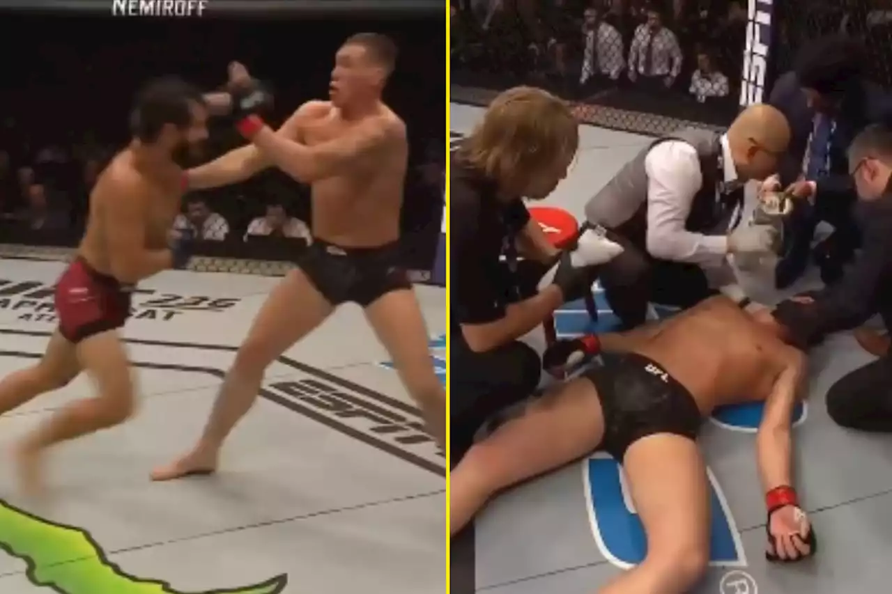 Jorge Masvidal bounced Darren Till's head off the floor in brutal capital KO