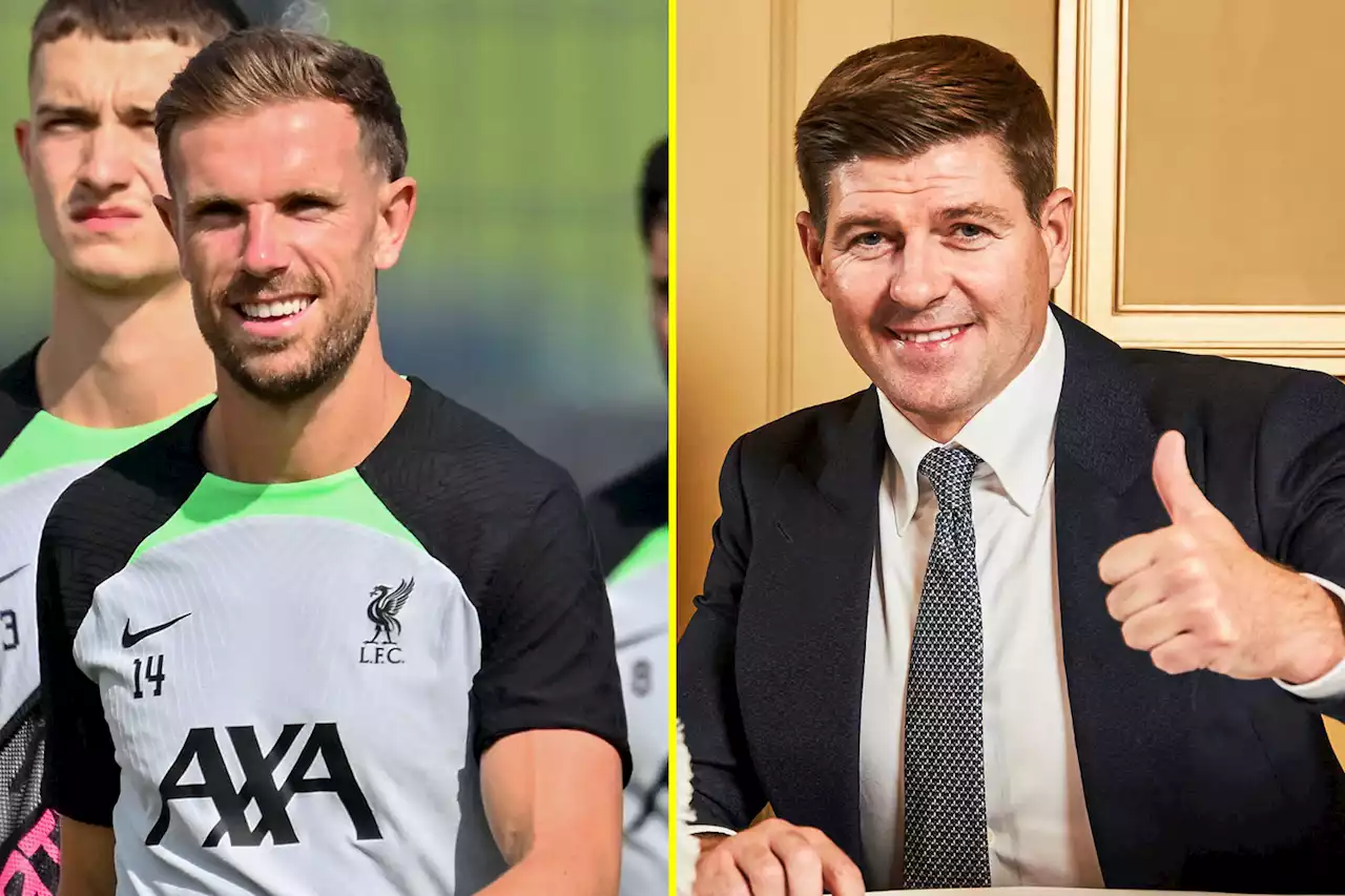 Liverpool reach agreement with Al Ettifaq over Jordan Henderson fee with Steven Gerrard driving force behind move