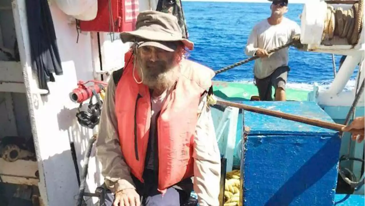 Australian sailor speaks of relief after months lost at sea - but he's leaving his dog behind