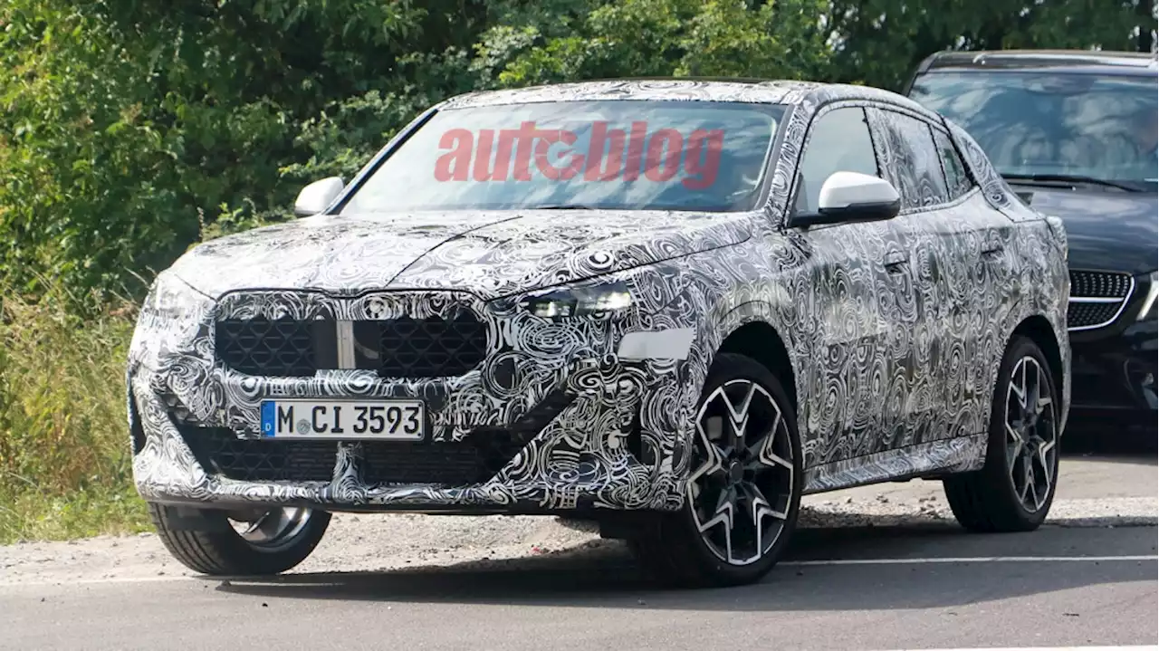 BMW X2 spy photos give a clearer look at the fastback SUV - Autoblog