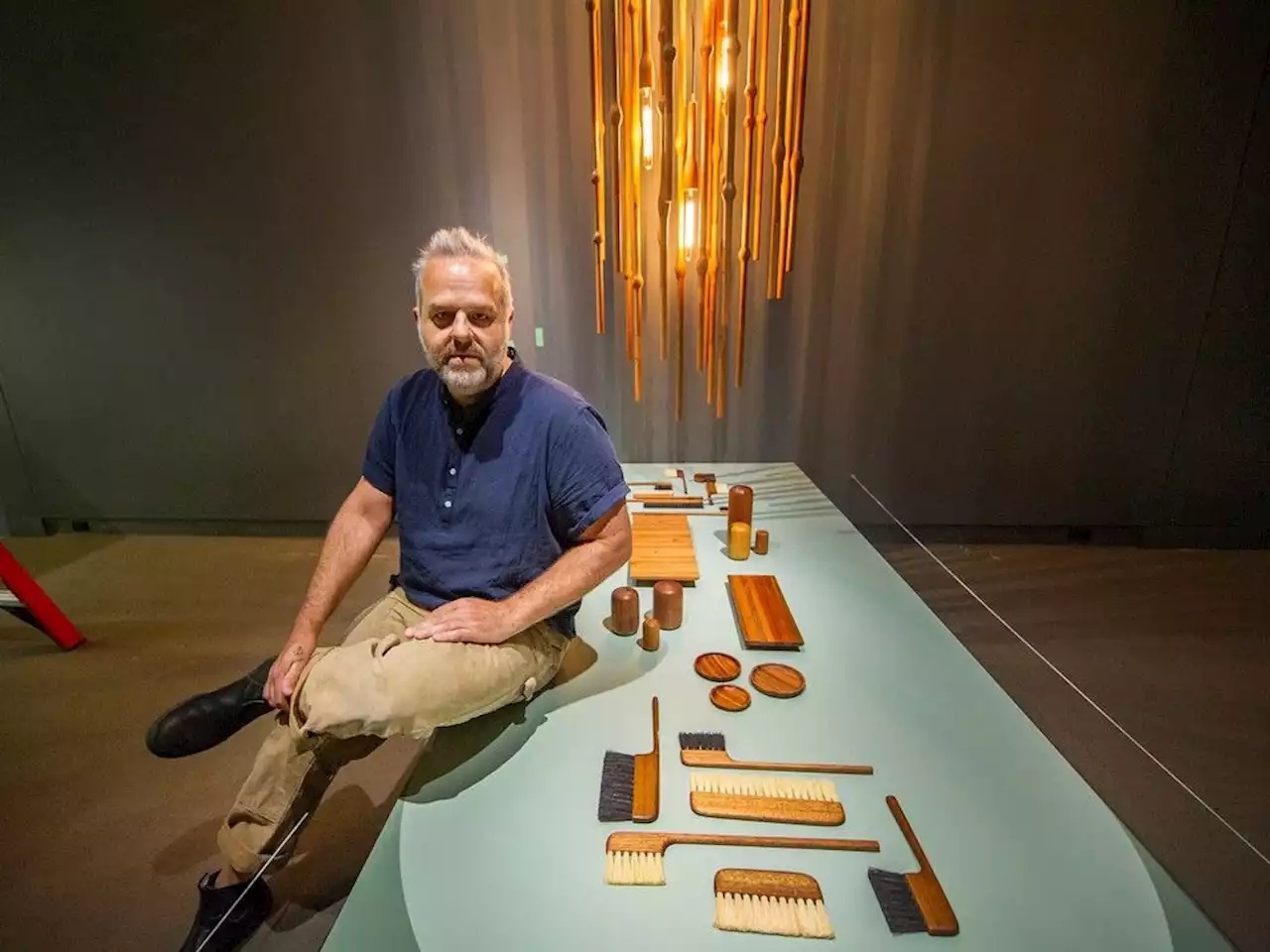 Vintage mahogany reclaimed and redone in imaginative new Vancouver museum exhibit