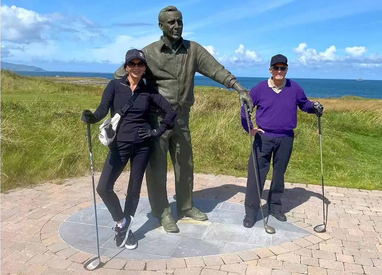 Catherine Zeta-Jones and Michael Douglas enjoy trip to Ireland