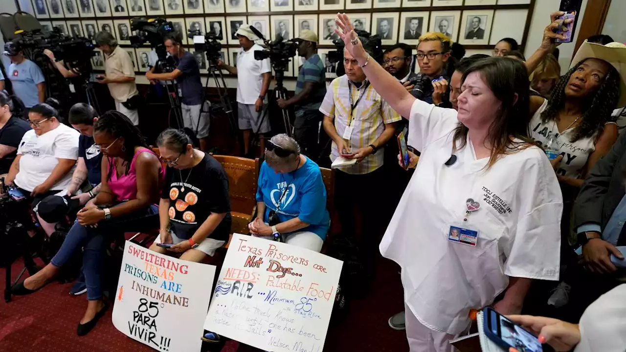 Texas heat wave has inmates' families worried about lack of air conditioning in state's prisons