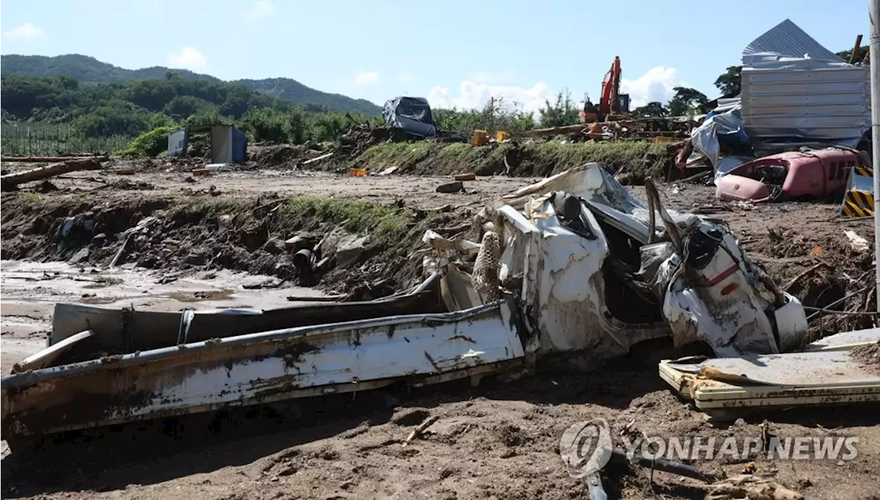 '아버지와 같이 탈출하려 했는데'…애끓는 예천 실종자 가족들 | 연합뉴스