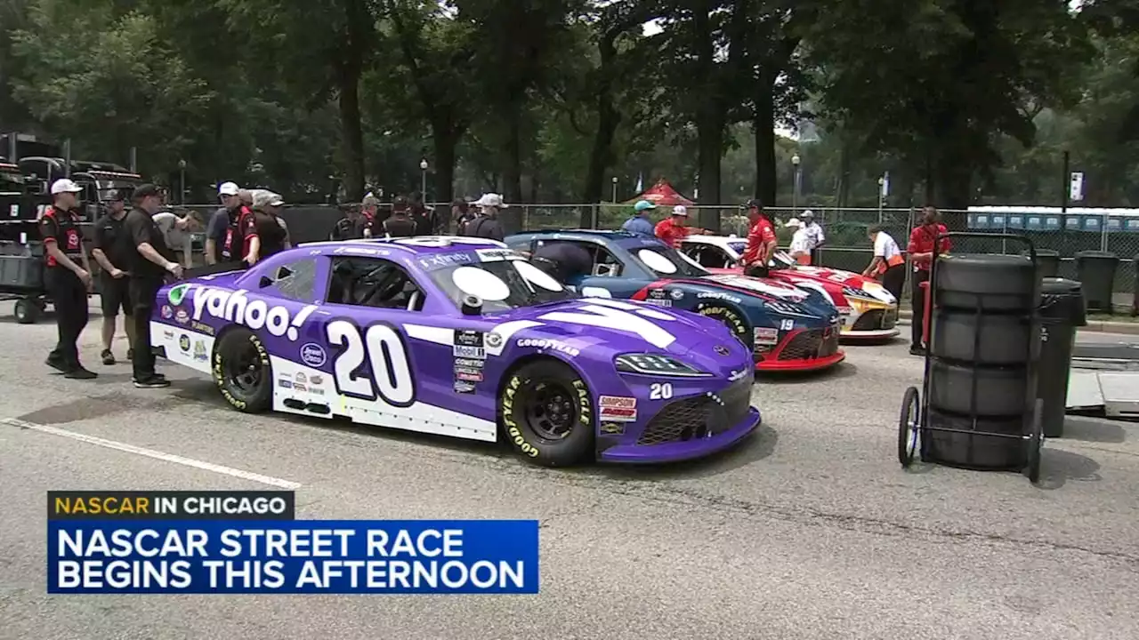 NASCAR halts Chicago street race due to storms in area, OEMC says