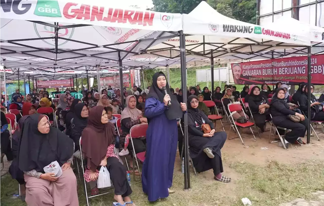 Relawan Buruh Pendukung Ganjar Gelar Penyuluhan Kesehatan dan Tes IVA untuk Pekerja Perempuan