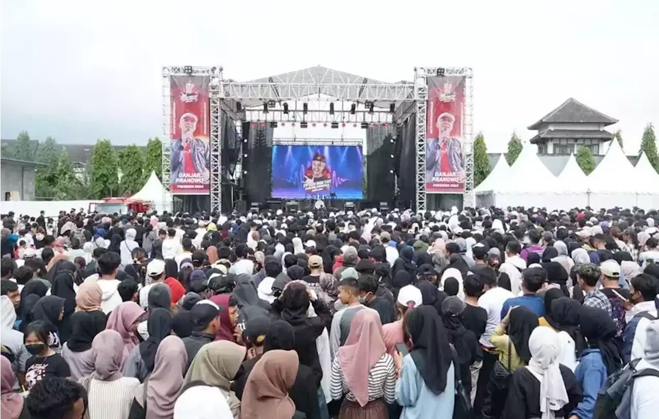 Sosialisasi Ganjar Pranowo, Relawan Gelar Pesta Rakyat di Magelang