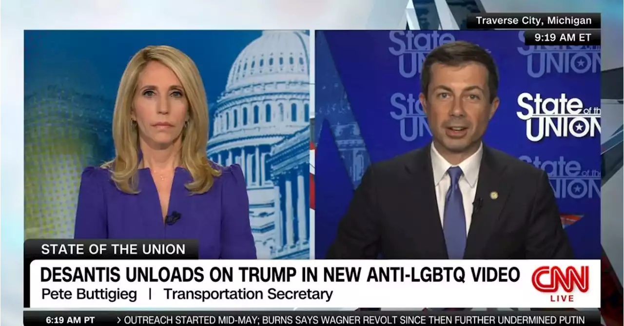 CNN: DeSantis LGBTQ Vid Out-Trumps Trump; Pete Buttigieg Responds