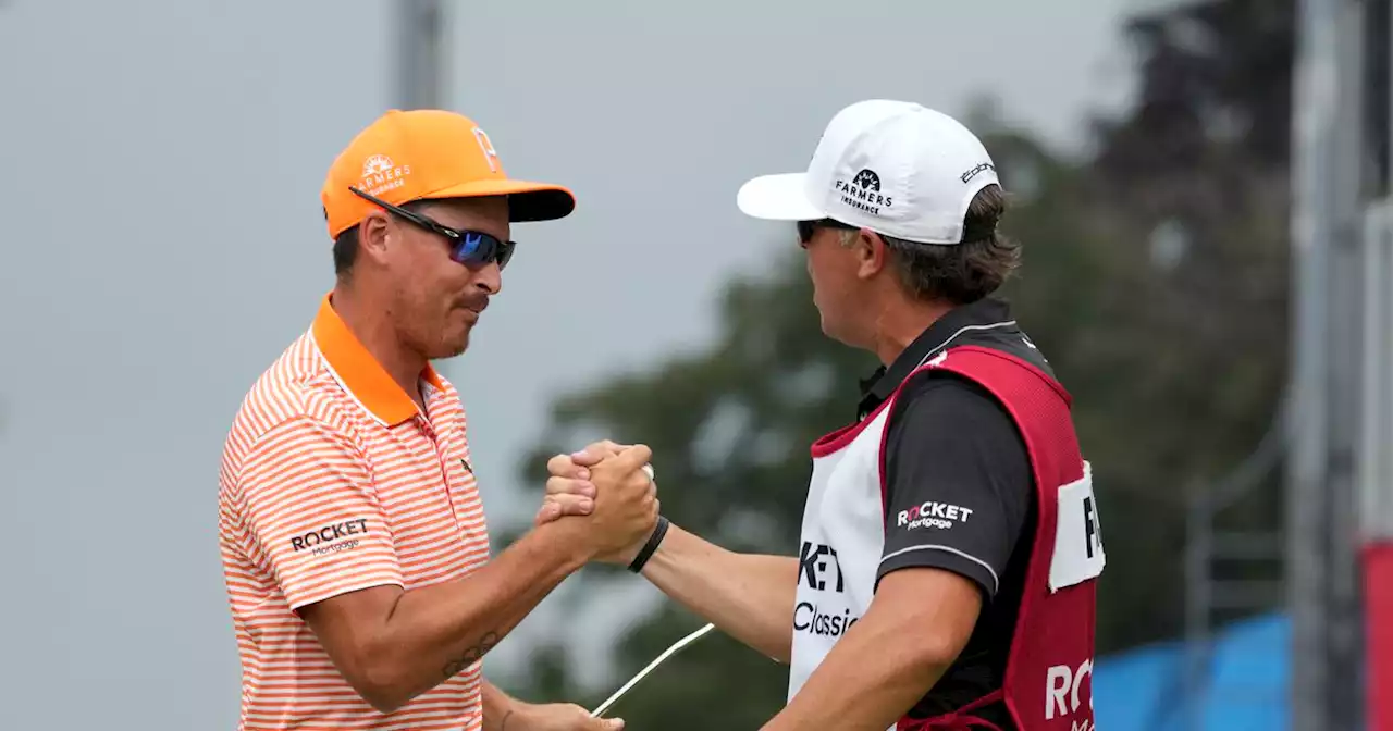 Rickie Fowler steps up in Rocket Mortgage Classic playoff for 1st PGA Tour win in 4 years