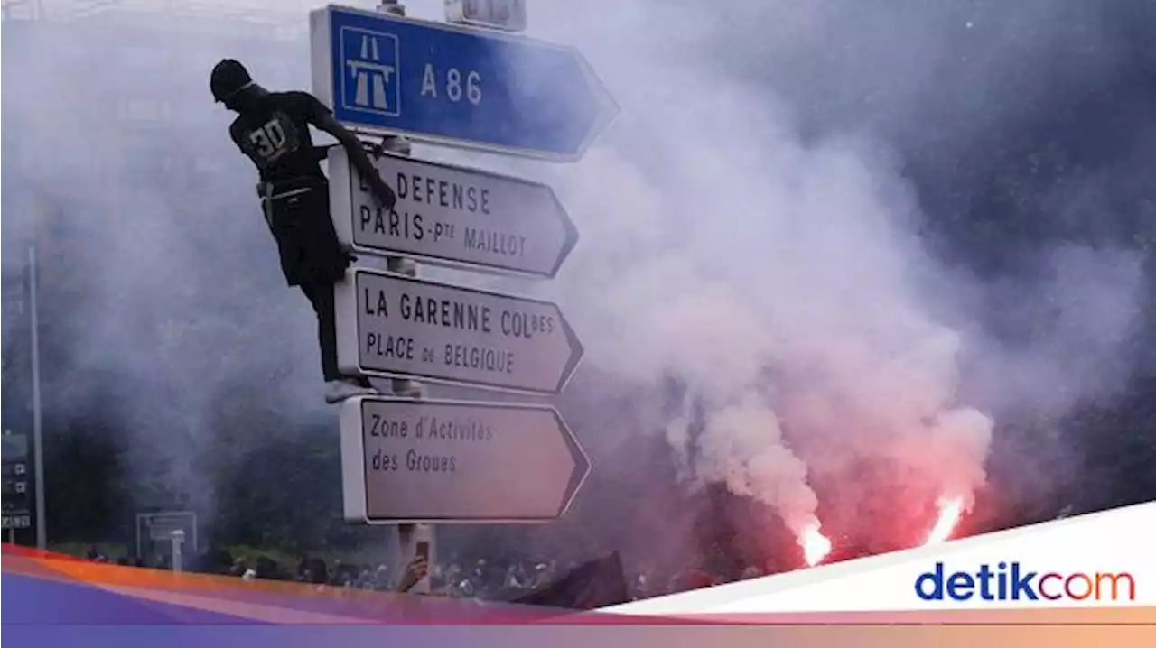 Prancis Masih Membara, Ratusan Kantor Bank dan Toko Tutup