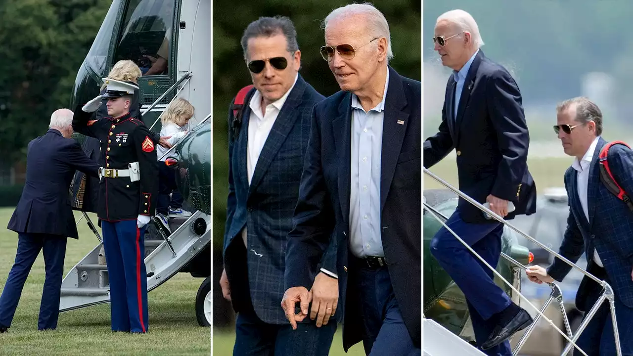 Joe Biden takes Hunter to Camp David two weekends in a row amid scandal