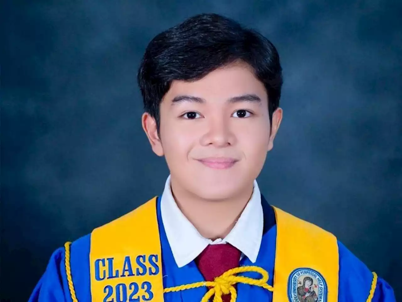 Clarence Delgado graduates from senior high school