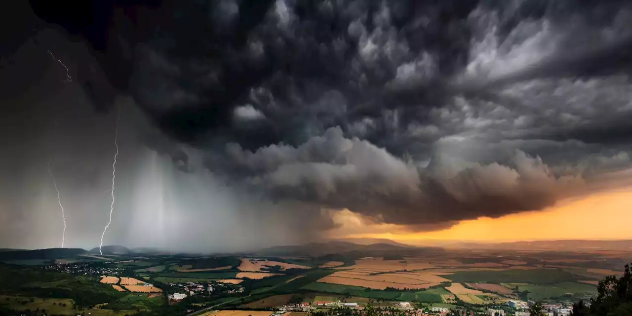 Erst 29 Grad, dann toben heftige Gewitter in Österreich