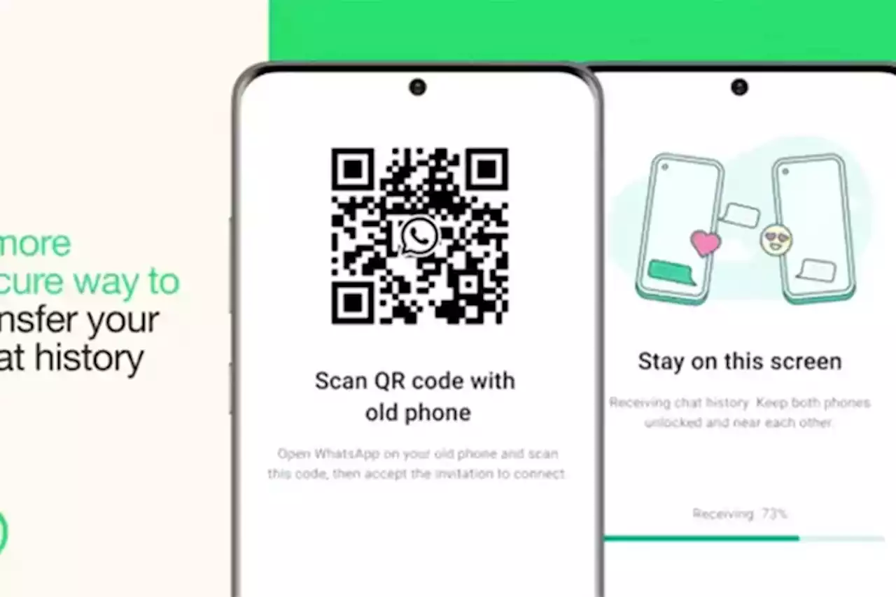 WhatsApp Luncurkan Transfer Chat Lokal dengan QR Code, Migrasi Percakapan Jadi Lebih Mudah - Jawa Pos