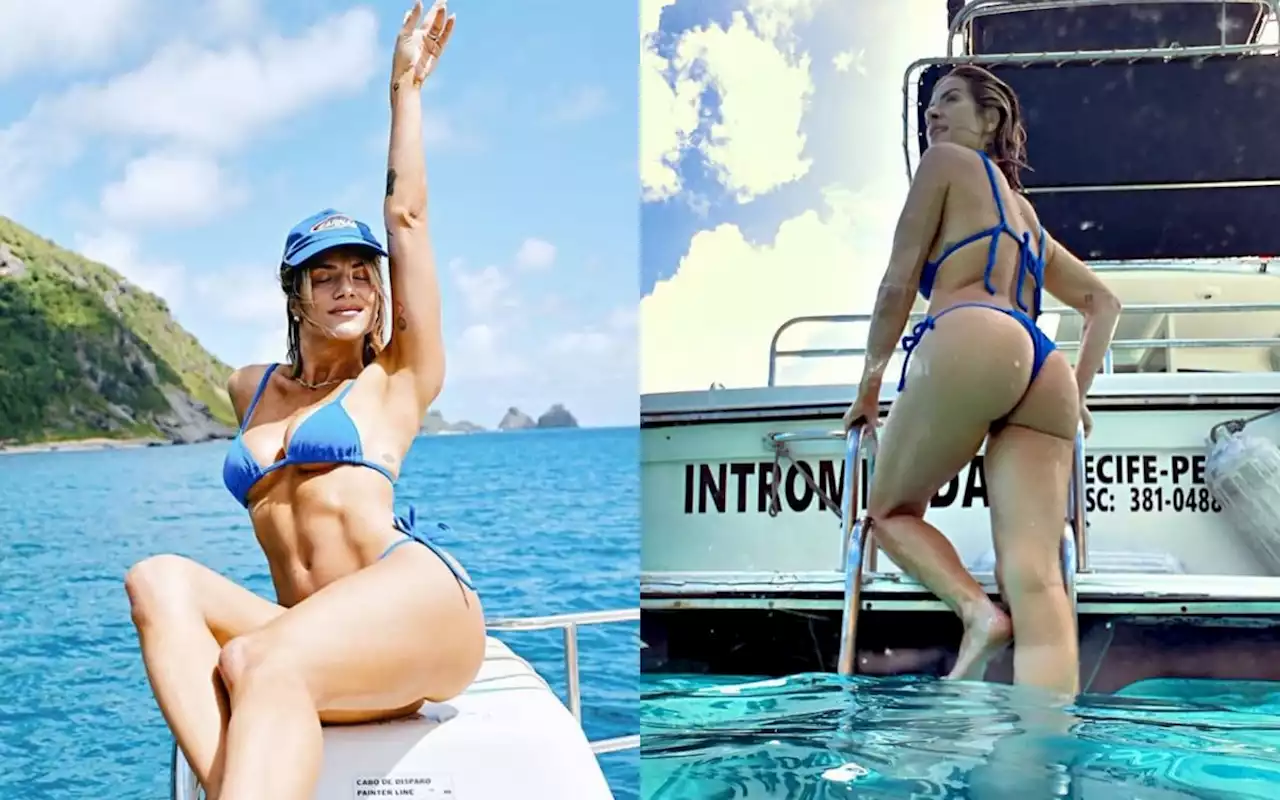 Sereia! Giovanna Ewbank usa biquíni fininho para mergulho em Fernando de Noronha | Celebridades | O Dia