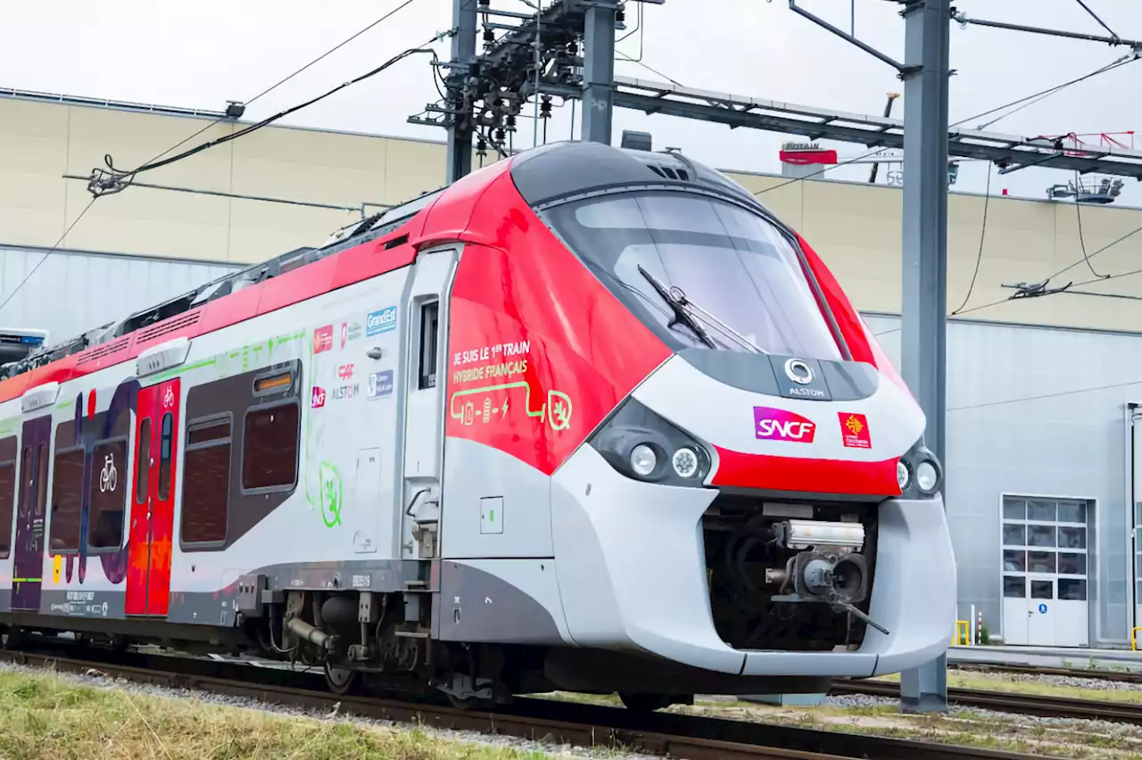 Un premier train hybride va rouler en France