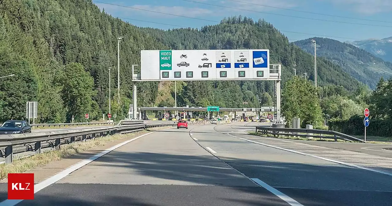 A9 Phyrnautobahn: Defekter Pkw stand nach Unfall mitten auf der Fahrbahn