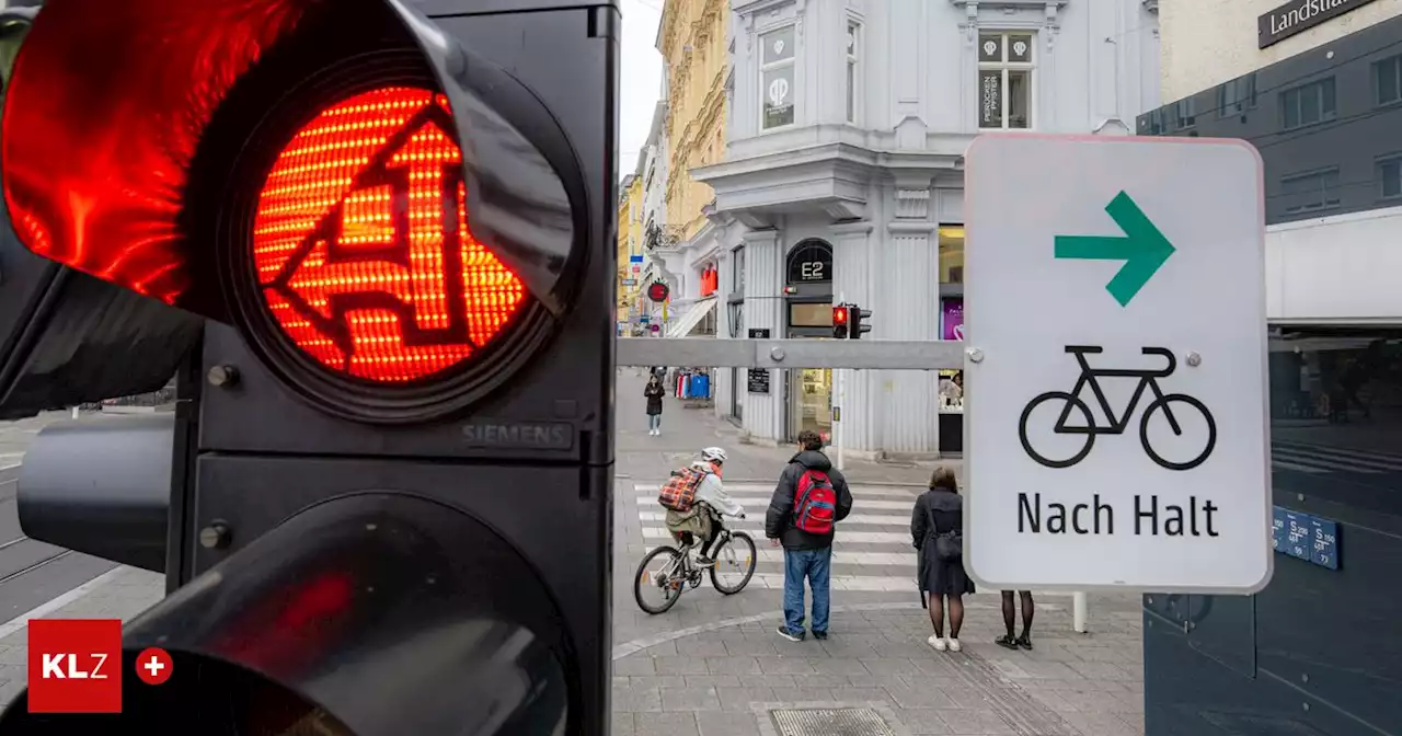 Pilotversuch in Graz: An diesen Kreuzungen dürfen Radler jetzt bei Rot abbiegen