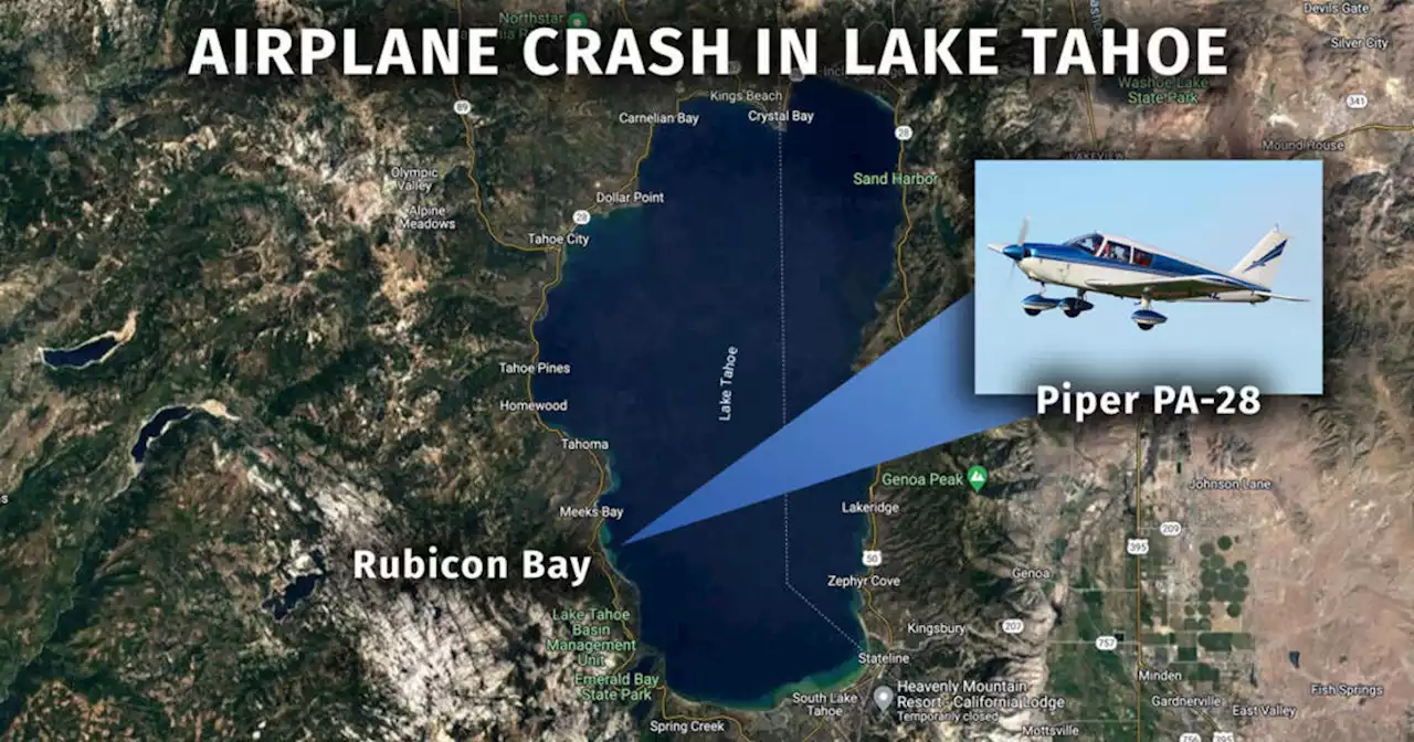 Light plane crashes into Lake Tahoe, 2 on board rescued by boaters