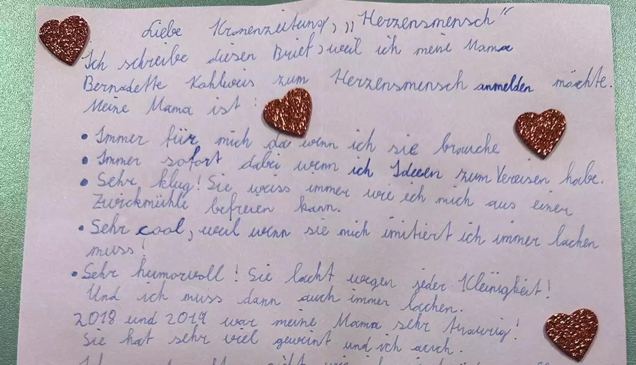 Sophie (10) nominiert Mama zum Herzensmenschen