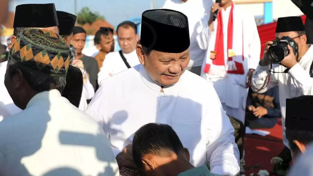 Prabowo Subianto Terus Berbagi Hewan Kurban di Momen Idul Adha