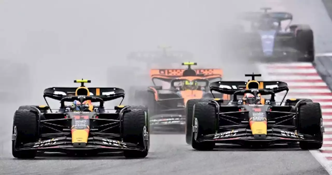 Checo Pérez y Max Verstappen disipan la tensión tras pique en Austria