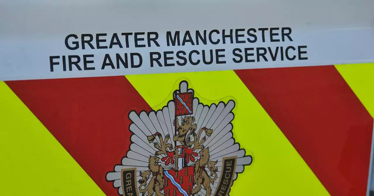 Fire crews called to Salford flat blaze