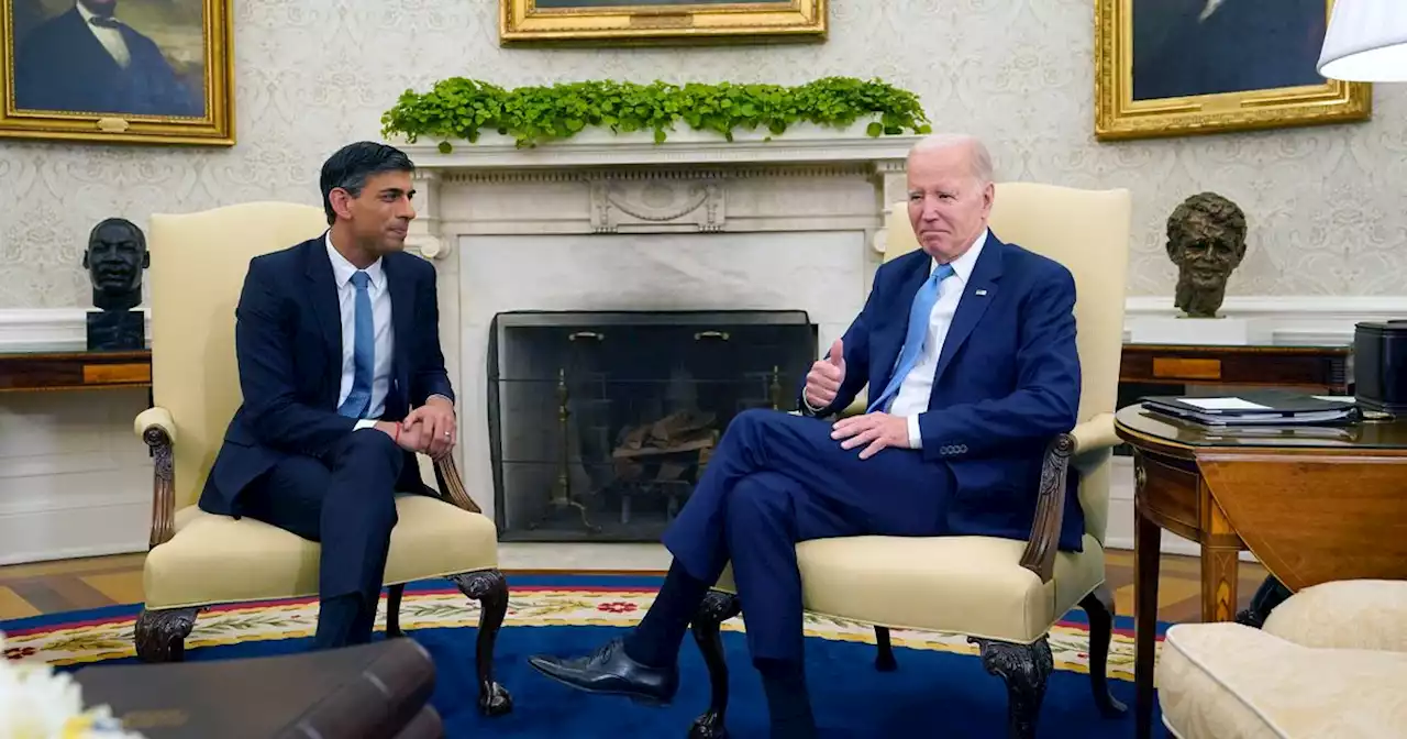 Joe Biden to meet the King and Prime Minister during next week's UK visit