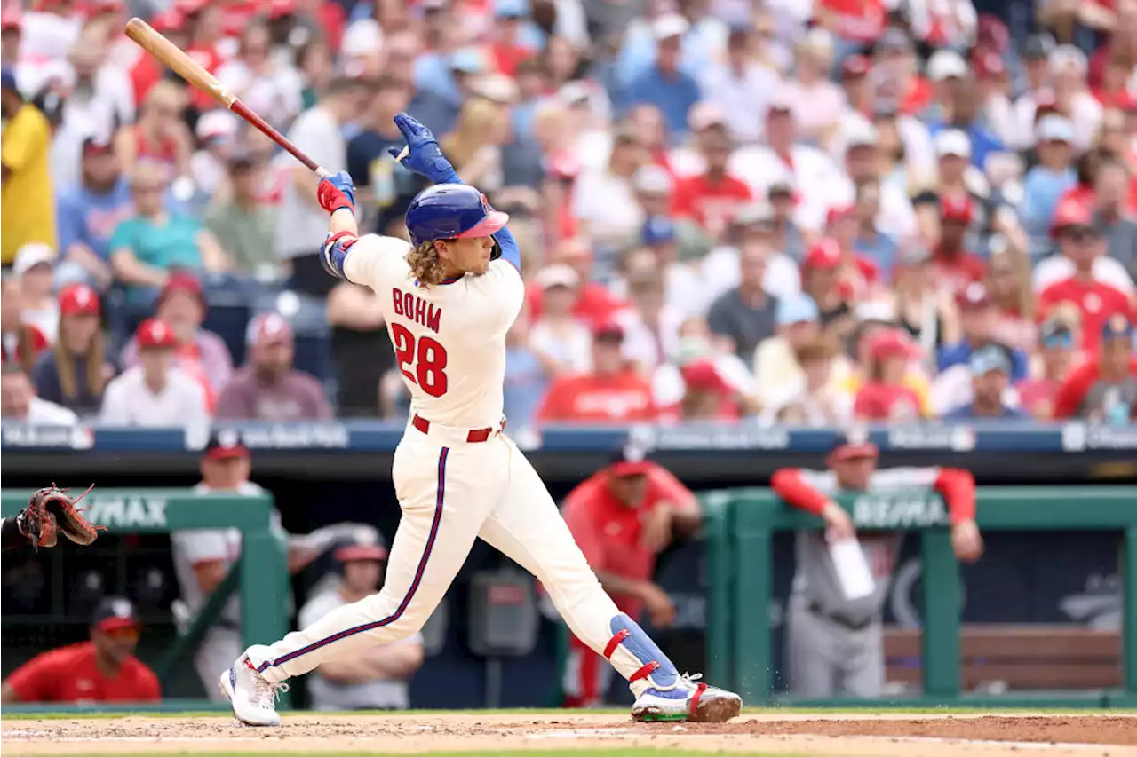 Alec Bohm leads an insane offensive afternoon for the Phillies