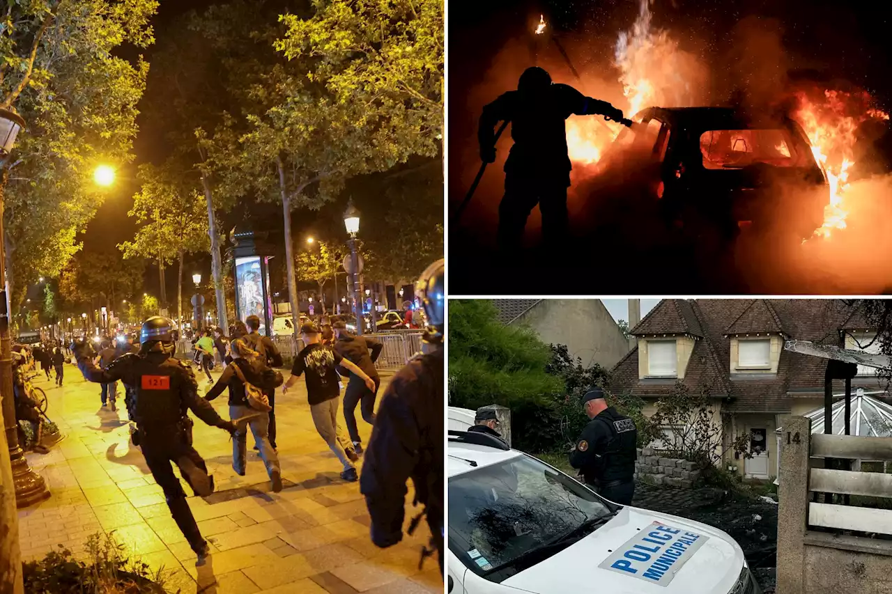 France faces 5th night of rioting over teen’s killing by police, signs of subsiding violence