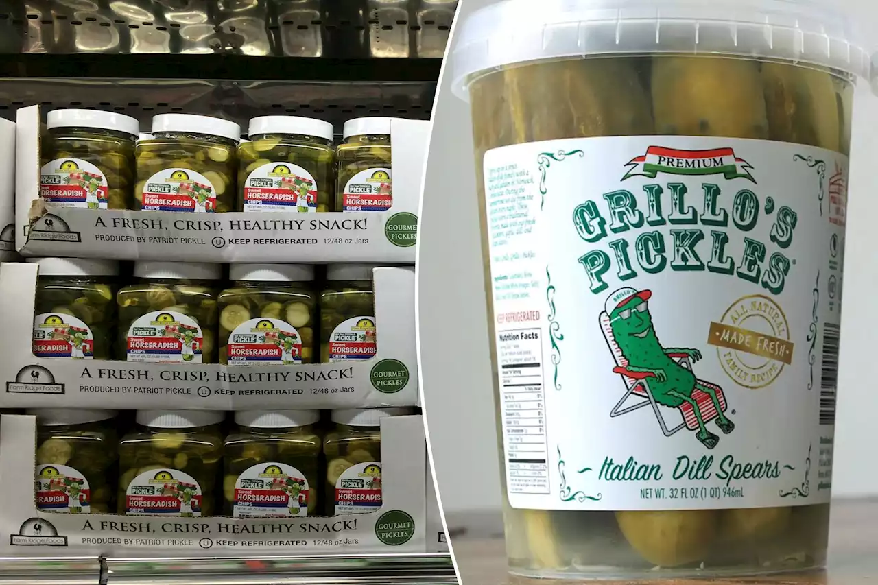 Pickle company sues rival for allegedly stealing 100-year-old recipe to make products for Whole Foods