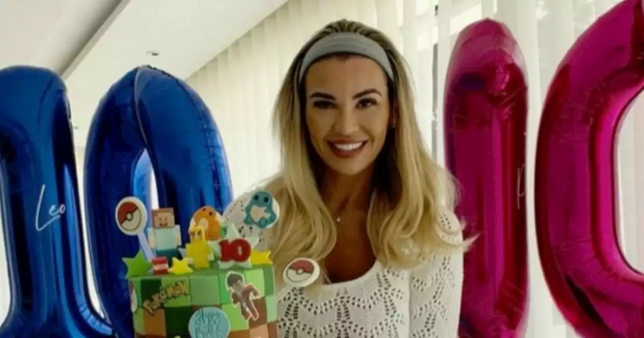 Christine McGuinness' twins' birthday party – from Pokémon cake to bouncy castle