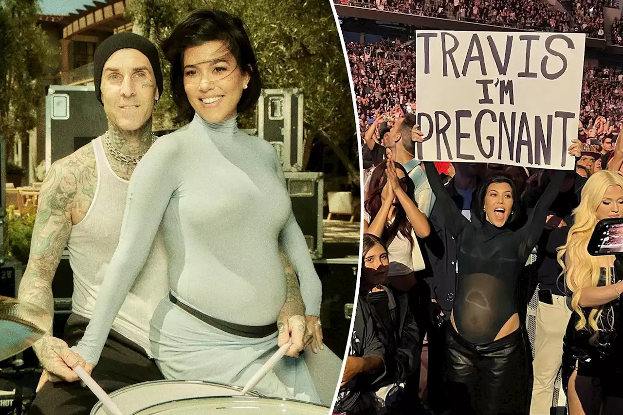 Kourtney Kardashian reveals how over-the-top gender reveal party came together in less than 48 hours