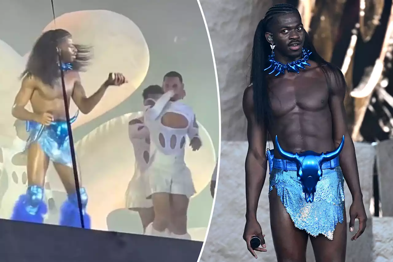 Lil Nas X laughs off sex toy hurled onto stage: ‘Who threw they p—y’