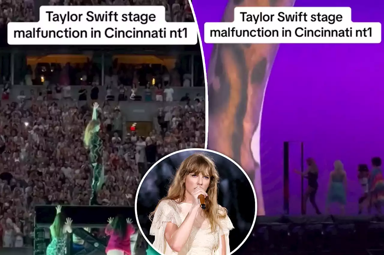 Taylor Swift reacts to viral video of her sprinting off stage: ‘Still swift af boi’