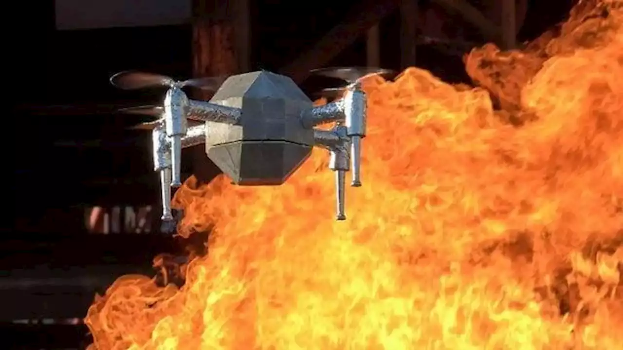 FireDrone: Drohne für 200 Grad Celsius