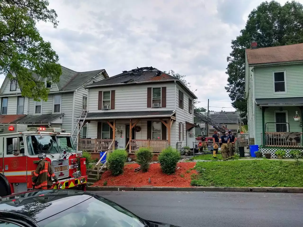 Portion of Boas Street in Harrisburg closed for house fire