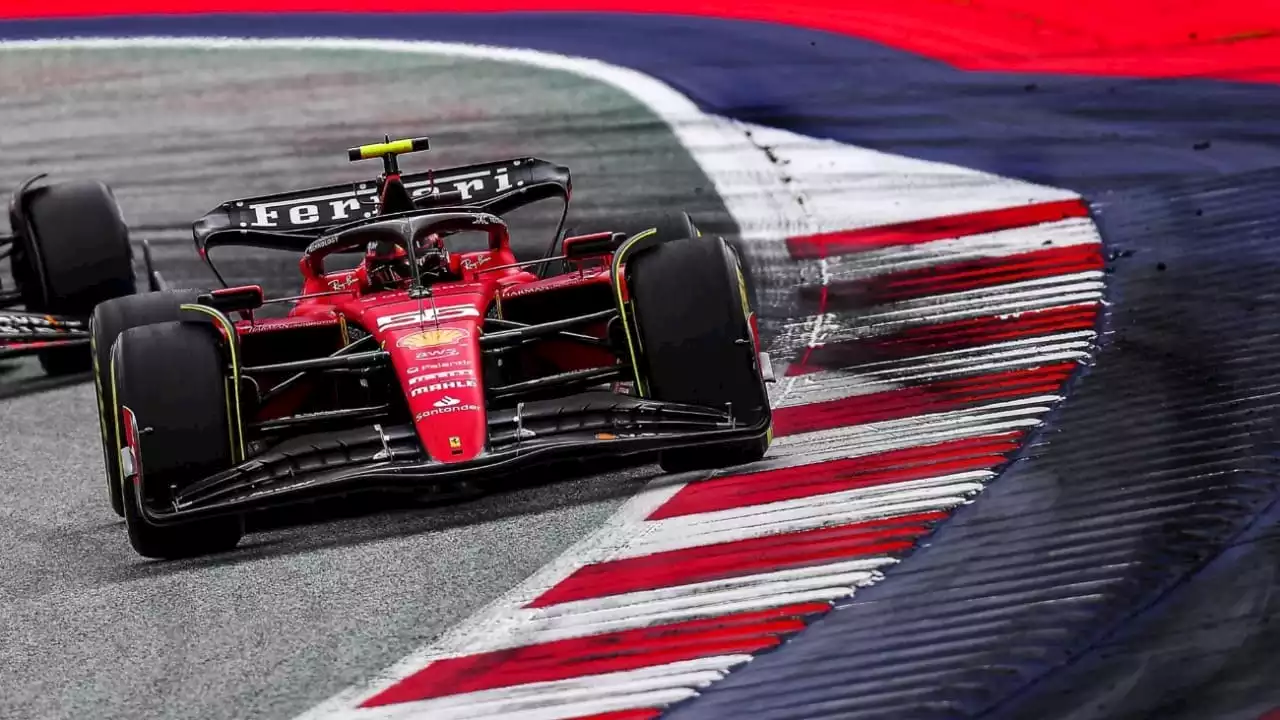 Carlos Sainz diz que 'jogo' da Ferrari custou presença no pódio em GP da Áustria