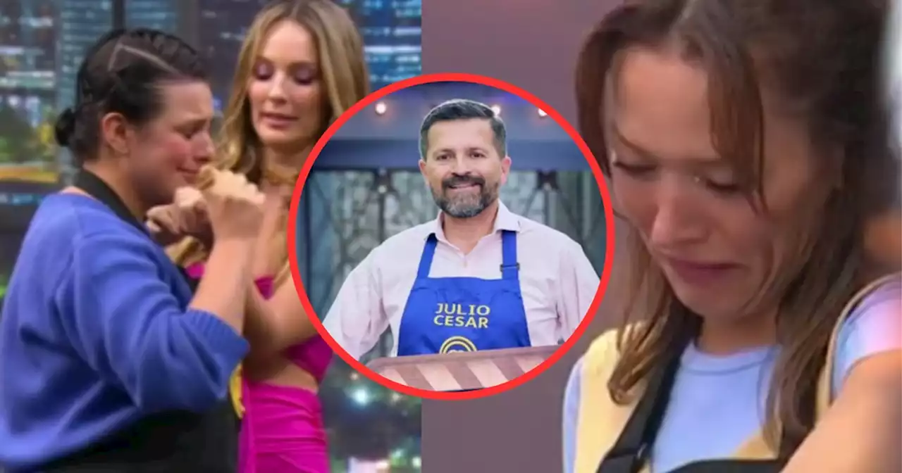 Julio César Herrera fue eliminado de MasterChef y hasta los jurados derramaron lágrimas por su partida