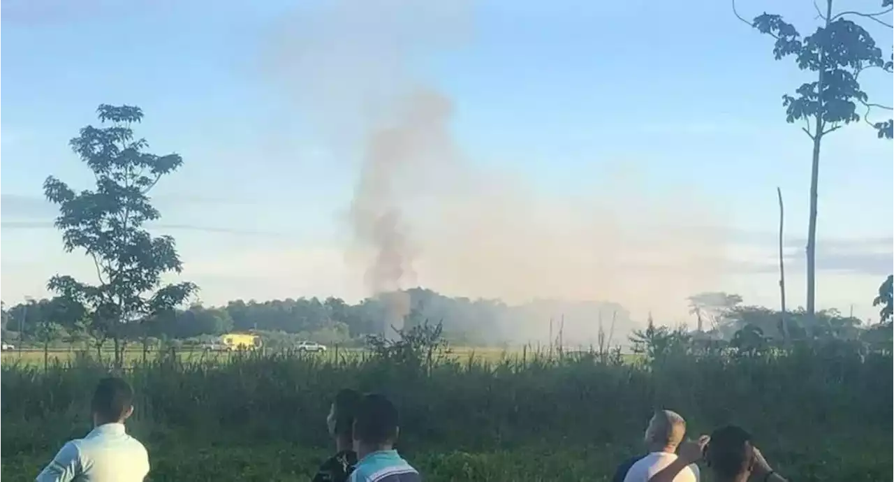 Dos aeronaves de la Fuerza Aérea se accidentaron durante entrenamiento para el 20 de julio - Pulzo