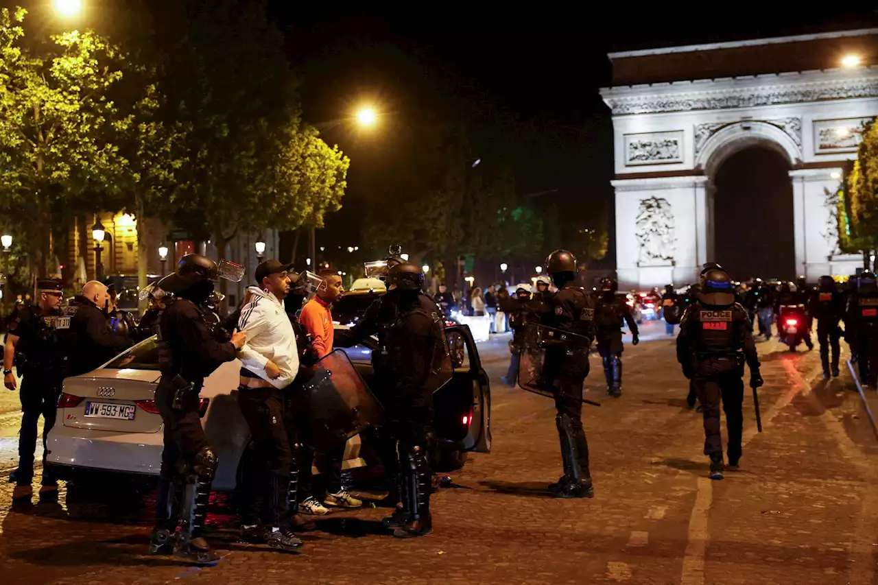 Sporadic violence, but calmer night in France after family buries teenager