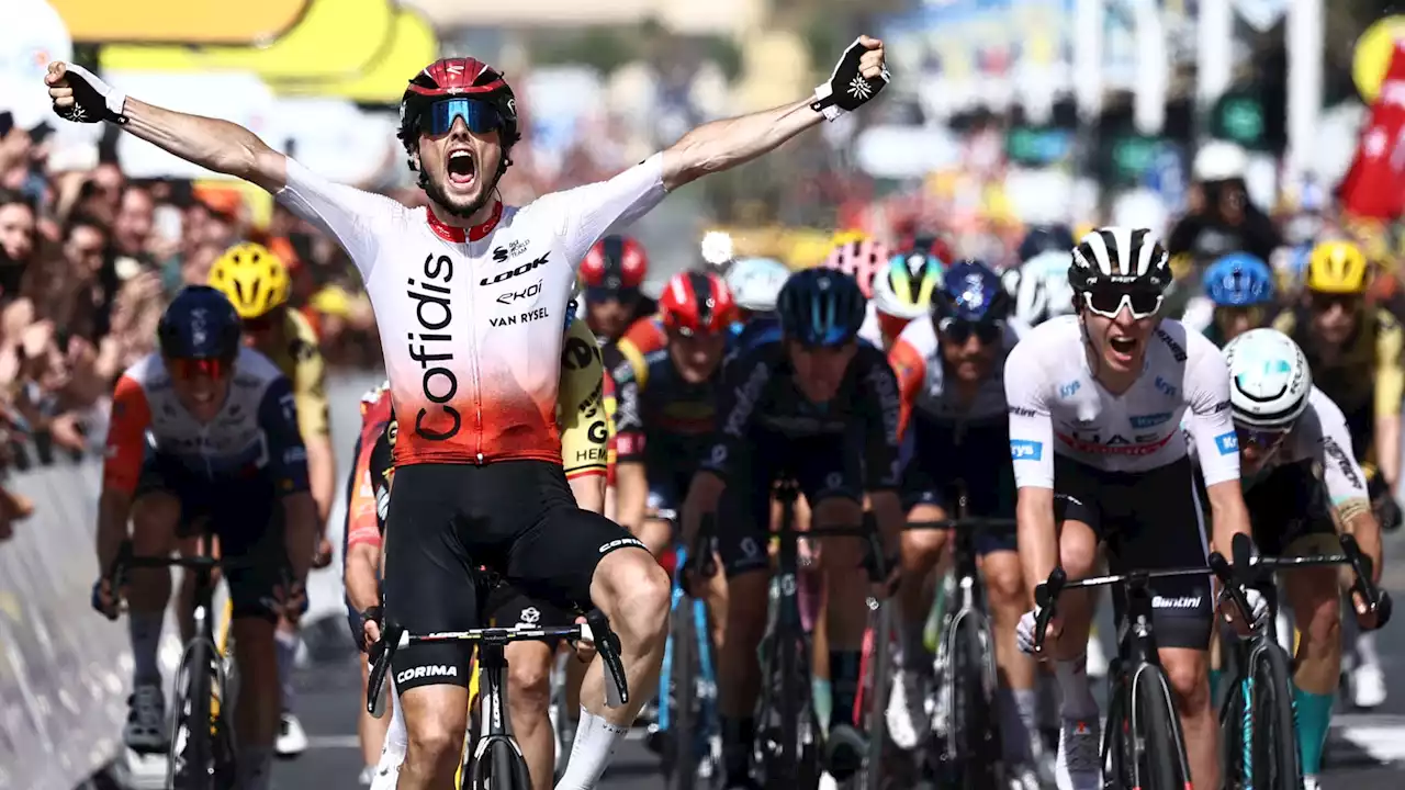 Tour de France: 'Un peu fou', 'un diamant' avec un 'pète au casque'... qui est Victor Lafay, le héros du jour?