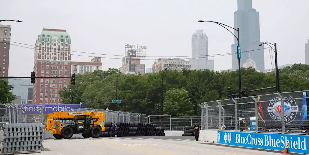 Corvette Owner Caught Sneaking Onto Chicago's New NASCAR Street Circuit for Hot Laps